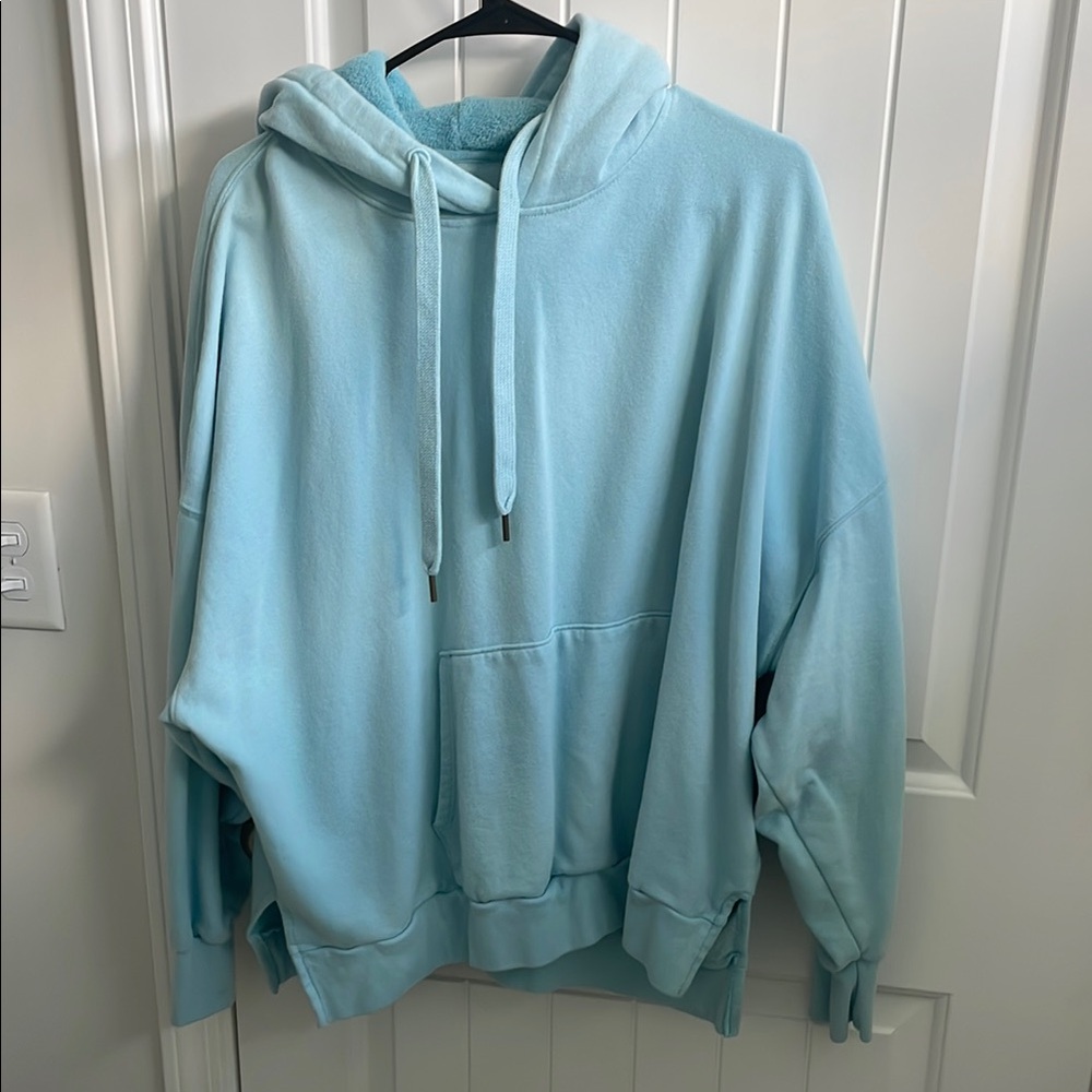 aerie Blue Oversized Hoodie